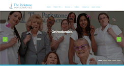 Desktop Screenshot of parkstonedentalpractice.co.uk