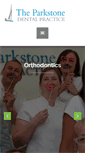 Mobile Screenshot of parkstonedentalpractice.co.uk